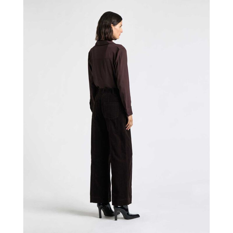 Cue Soft Viscose Ruched Shirt image number 4